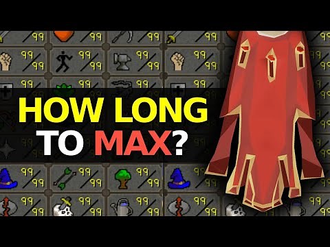 How long it takes to Max in OSRS