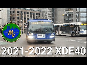 ⁴ᴷ Manahttanville Depot's 2021-2022 New Flyer XDE40 Compilation