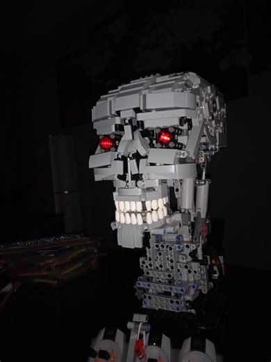 LEGO MOC-167447 TERMINATOR'S T800 SKULL (Technic 2024)