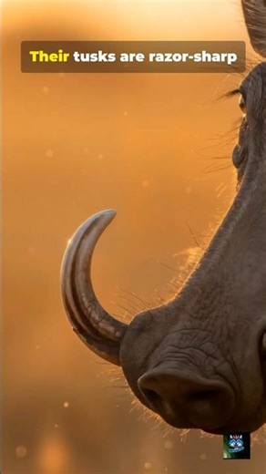 This Animal Slices Predators Open #warthog #wildanimals #naturefacts #animalattack #africanwildlife