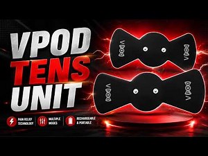 VPOD Wireless TENS Unit Review | Pain Relief & Muscle Recovery Tested