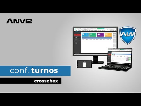 Configuración de turnos y descansos crosschex cloud Anviz