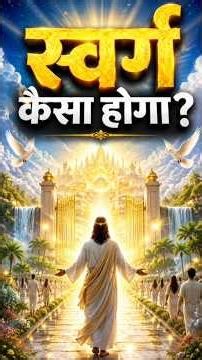 Heaven According to the Bible | स्वर्ग कैसा होगा? 🤍 #Shorts