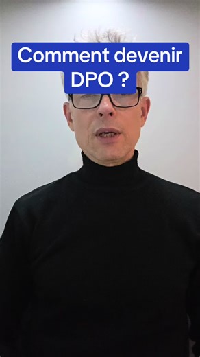 Comment devenir DPO ? #rgpd #formation #emploi