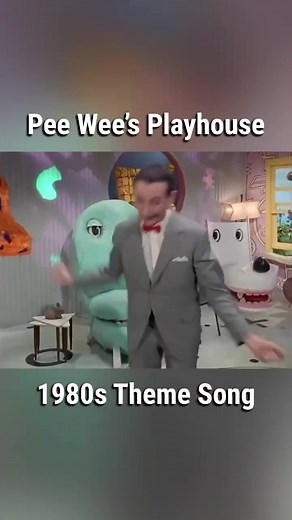 Pee Wee’s Playhouse had a really long intro song. Attention spans must have been better in the 80s. #1980s #80s #fyp #retro