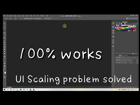 3 Working ways to fix UI Scaling Problem in Photoshop | icon size increase | MVC TECHNICAL TELUGU