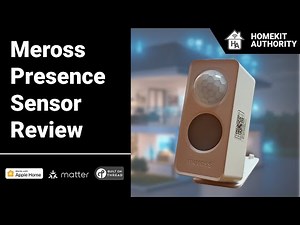 Meross Smart Battery powered Presence Sensor review - With Matter over Thread & Apple Home support