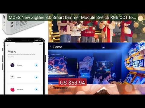 MOES New ZigBee 3.0 Smart Dimmer Module Swtich RGB CCT for LED... — Hot Deal 2026 | Limited Offer!