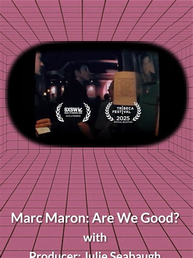 Comedy History101 Podcast: Marc Maron Documentary: Are We Good? w/ Producer Julie Seabaugh Julie Seabaugh, producer/writer of the new documentary, Are We Good? - joins CH101 for a deep dive into Maron’s evolution as a comic, the rise of WTF, and how comedians turn personal pain into comedy material on stage. LINK IN BIO LIKE, SUBSCRIBE, COMMENT! #podcast #podcasting #comedy Julie Seabaugh Marc Maron #wtf #comedy #comedypodcast #StandUpComedy #ComedyHistory #WTFPodcast @marcmaron_private @juliese