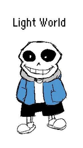 Sans in Chapter 6 Be Like #deltarune #sans #art