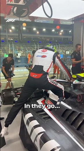 Behind The Scenes In The Haas Team Garage! 🤩