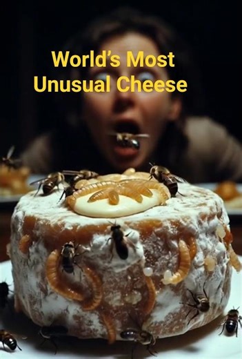 The Unique Casu Marzu Tradition | World’s Most Unusual Cheese #food #history#italy