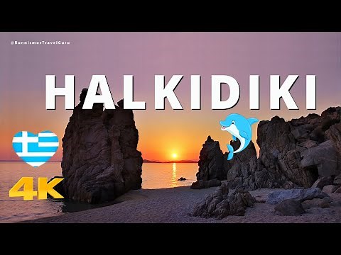 Halkidiki, an exotic naturist beach, Greece
