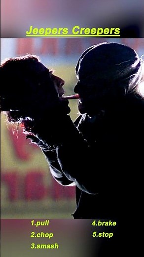 Jeepers Creepers (2001)- Cop Decapitated by the Creeper on the Road