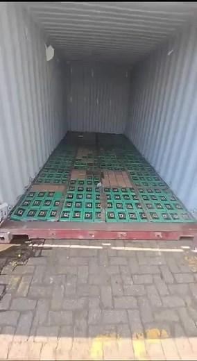 Inside a Shipping Container Full of Boxes