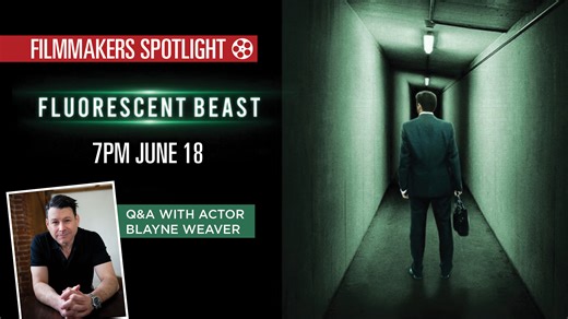 Join Shreveport-native Blayne Weaver for a Regional Filmmaker Spotlight: at 7 p.m. June 18! See FLUORESCENT BEAST on the big screen followed by a Q&A where you can ask Blayne all of your questions about the film, acting, and more! Get your tickets now at robinsonfilmcenter.org or 318.459.4122 | Robinson Film Center