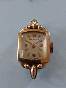 Vintage Marvin 18CT Gold Watch Case - Etsy