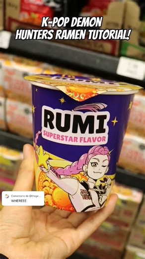 K-Pop Demon Hunters Ramen Tutorial #kpopdemonhunters #diy #papercraft #cute #craft#crafts#paper#asmr