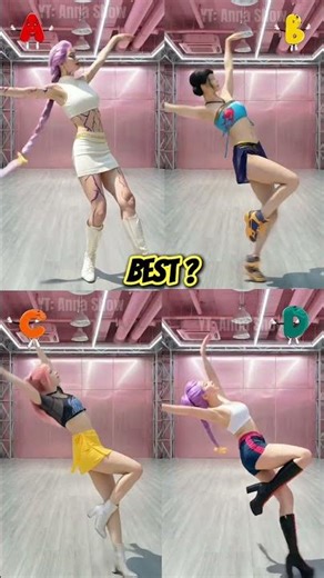 Which one is best?🏅📹💃😈🩰 #kpopdemonhunters #cosplay