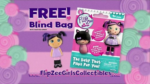 Mini Flip Zee Girls TV Spot, 'Flip for a Big Girl Surprise'