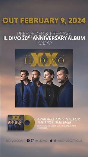 Hear Il Divo’s newest member, Steven, talk about recording the new album with David, Séb & Urs