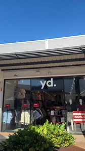 Visit YD in their brand-new location & score these outlet sales, on now! 🛍️ Buy one get one 50% off chinos jeans 🛍️ Sale shorts from $29.99 🛍️ Sale shirts from $19.99 📍 Find yd. Australia next to Lorna Jane #adelaide #shopping #mensfashion #outlet #newstore | Harbour Town Adelaide