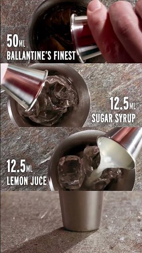 How To Make The Ultimate Whisky Sour With Ballantine's | Whisky Cocktail Recipe