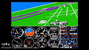 Evolution of Microsoft Flight Simulator 1982-2020
