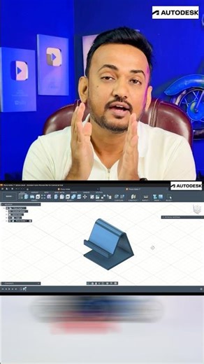 Autodesk Fusion 360 in 60 Seconds 🔥 | Beginners Must Watch | Autodesk Fusion Tutorial #shorts