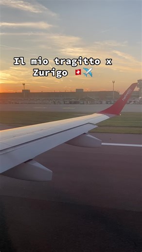 #volo✈️ #zurigo🇨🇭 #viaggio🧳