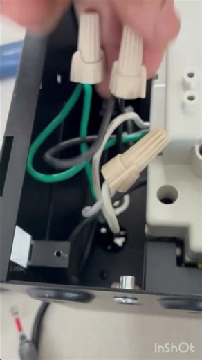 Electric water controlled fireplace install. #journeyman #electricaltrade #electrician