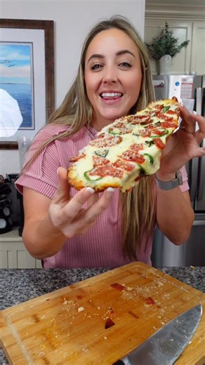 Easy, cheesy, and totally customizable 🍕✨ French bread pizza is the perfect quick meal. Top it however you like and dinner’s done 🙌🔥 | Girl Gone Grilling