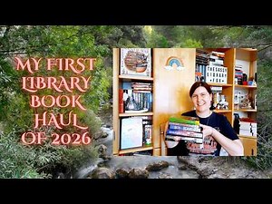 My First Library Book Haul Of 2026 - Finally!