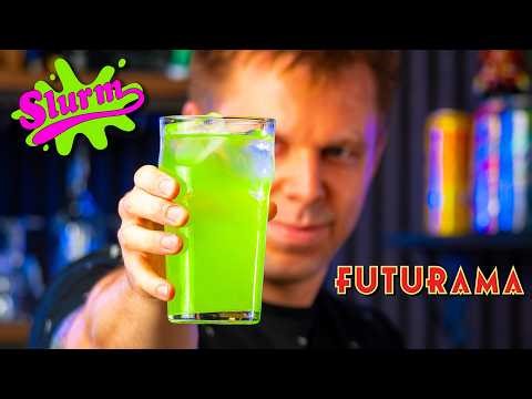 The Slurm Secret Recipe | Futurama Cocktail | How To Make with SinCityBartender