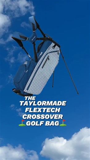 WeLikeGolf on Instagram: "Taylormade Flextech Crossover Golf Stand Bag ⛳️ If you’re looking for a hybrid golf bag that has a 14 way top - check this one out. While the dividers don’t go all the way down, the bag has a ton of other aspects that make up for that. Leave a comment if you have this bag and your thoughts! Golf Bag Details: Weight: 6.5 lbs Dividers: 14 Cooler: yes @taylormadegolf"