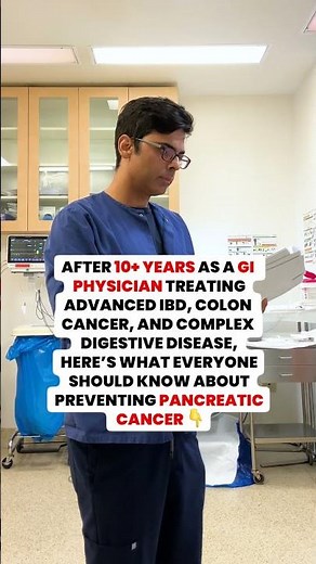 After 10+ Years as a GI Doctor, Here's How to Reduce Pancreatic Cancer Risk ‼️⚠️