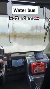 Water bus in Rotterdam #waterbus #rotterdam #fblifestyle #adventure #explore | Adriana Franken
