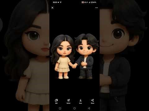 🫶 Create Cute Couple Chibi Doll Pics Using ChatGPT 💖🧸