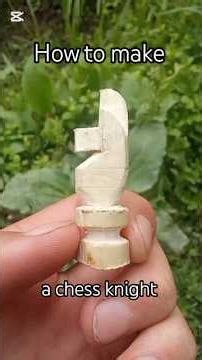 Making a Knight Chess Piece from Wood ♞