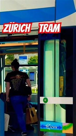 Zurich Trams in 30 Seconds 🚋✨