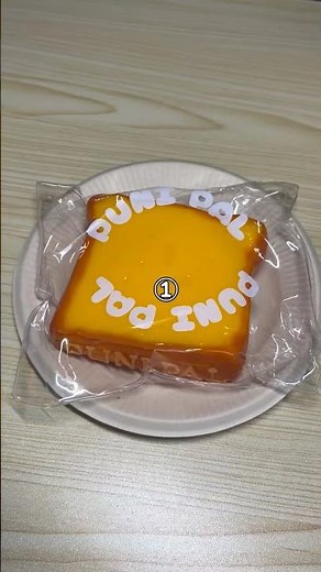 【ASMR】家にあるスクイーズと組み合わせると食べれそうだよね