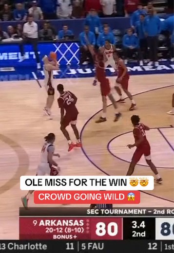 Sean Pedulla Hits Game-Winner for Ole Miss