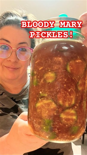 The Ultimate Fermented Bloody Mary Pickles! 🍅🌶️ #Fermentation #BloodyMaryPickles #HomePreservation