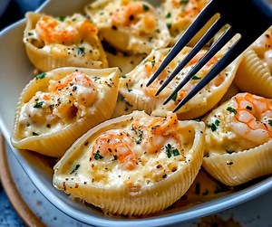 Creamy Seafood Stuffed Shells | Tasty & Easy Recipes