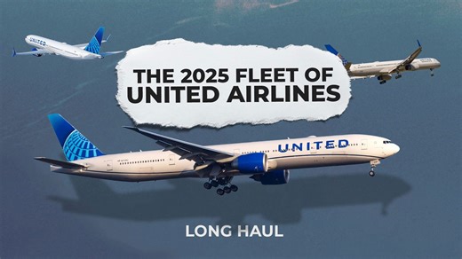 1060 aircraft and counting: The fleet of United Airlines in 2025