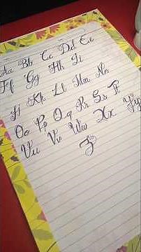 Handwriting practice tutorial#handwriting#calligrphylearning#cursivehandwriting#lettering#satisfying
