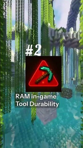 Quick Minecraft Mods showcase #1 #minecraft #minecraftmods #cleanhud #gamingshorts #mcmod #overlay