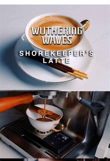 Shorekeeper's Caffè Latte Recipe Inspired by Wuthering Waves 3.0