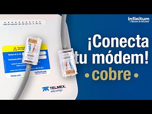 Connect your Infinitum copper modem