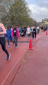 SHE'S HERE! 👑 Our favorite 99-year-old Betty Lindberg has arrived to the Northside Hospital Atlanta Women's 5K 🎉 | Atlanta Track Club